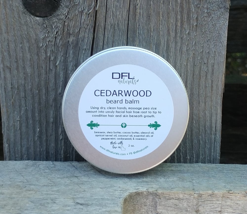 Cedarwood Beard Balm DFL Naturals