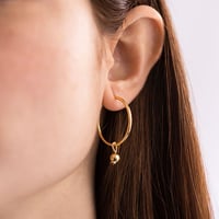 Image 4 of Pendientes Aro Nyx