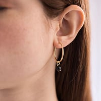 Image 2 of Pendientes Aro Nyx