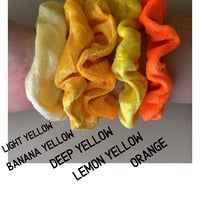 Yellow Tone Scrunchies