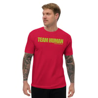 Image 9 of Team Human 02A Fitted Short Sleeve T-shirt