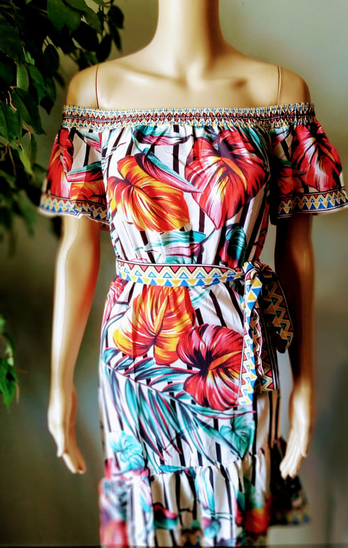 Image of "Tropical Vibes" Dress