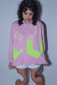 Image 1 of PINK cd polo neck