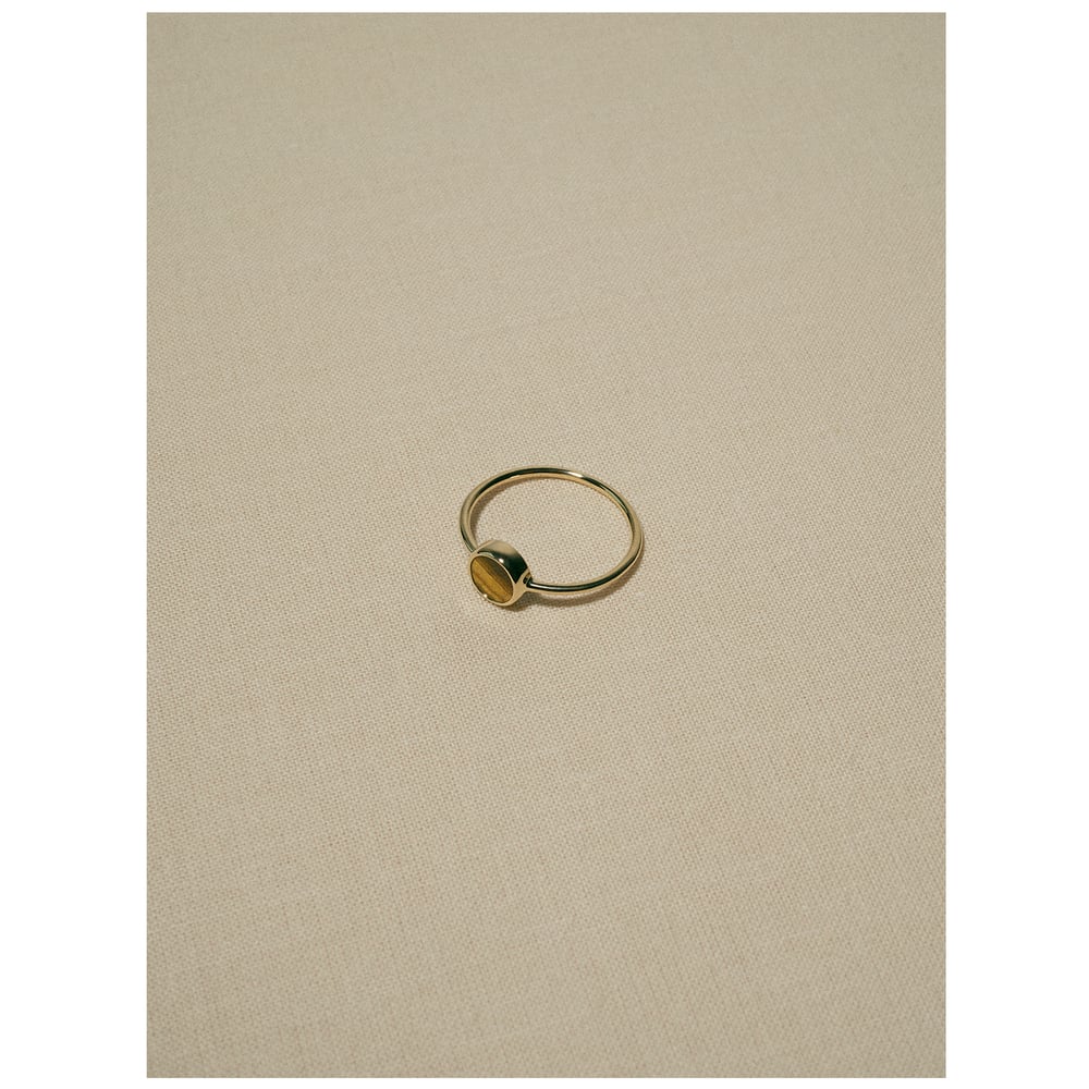 Image of gem ring · gold