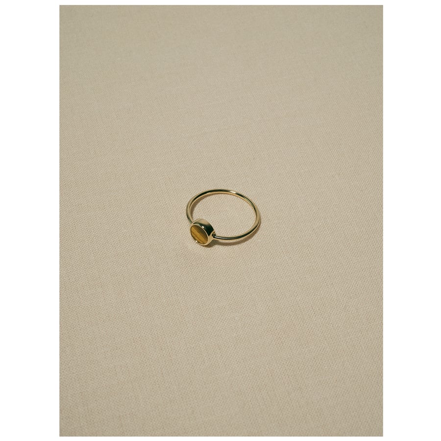 Image of gem ring · gold