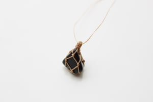 Image of Black Obsidian pendant
