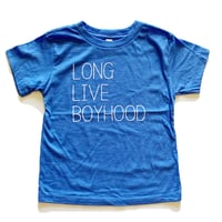 Image 1 of LONG LIVE BOYHOOD TEE (LIGHT BLUE)