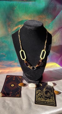 Image 3 of Knight of Swords Chainlink Necklace