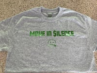 Image 1 of Move in $ilence (Metallic Money Green)