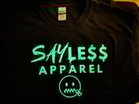 Image 1 of Say Less Apparel Logo (Glow in the Dark)