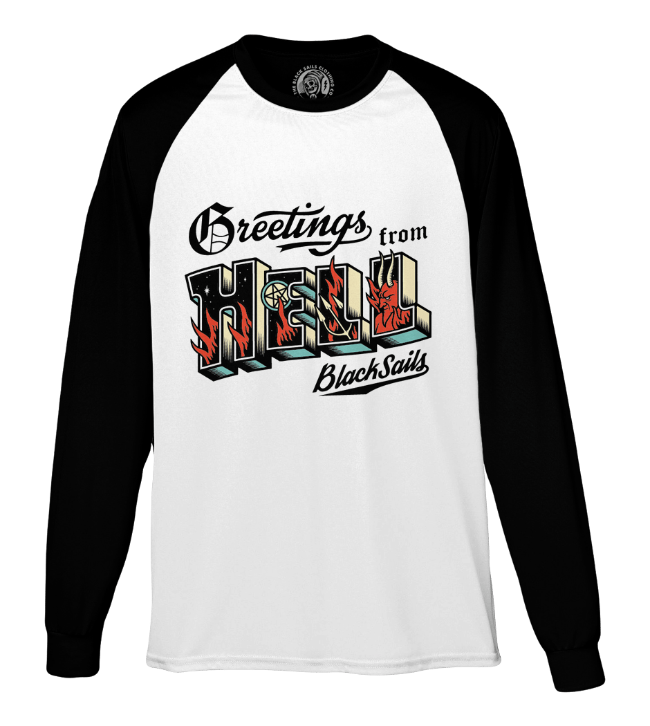 Image of GREETINGS BASEBALL TOP