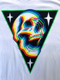Image 3 of "Skull and Stars" T-shirt