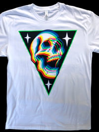 Image 2 of "Skull and Stars" T-shirt