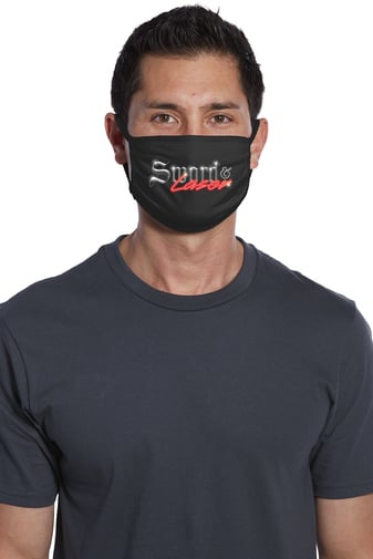 Image of Sword and Laser Face Mask