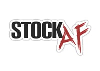 Stock AF Decal 4”