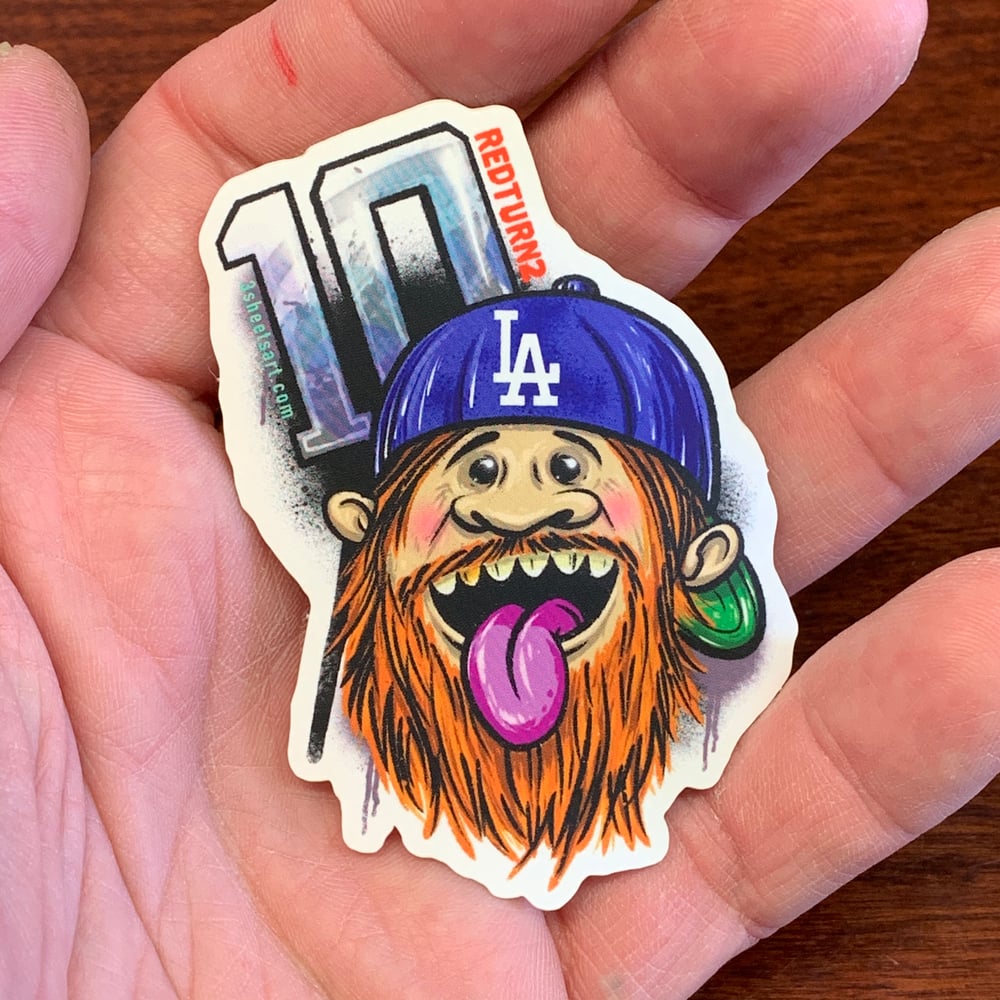 3 Sheets "REDTURN2" Matte Sticker