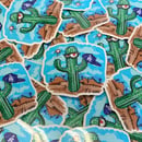 Image 2 of 3 Sheets "Love Hurts" Clear / Vinyl Sticker