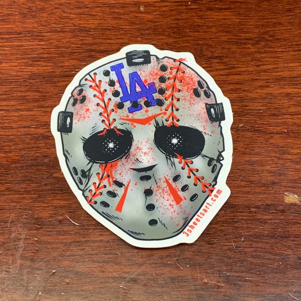 Image of 3 Sheets "Killer Ball" Vinyl Sticker