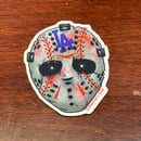 Image 1 of 3 Sheets "Killer Ball" Vinyl Sticker