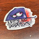 Image 1 of 3 Sheets "Cap Swag" Mirror Vinyl Sticker
