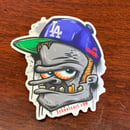 Image 1 of 3 Sheets "Bucket Head" Matte Sticker