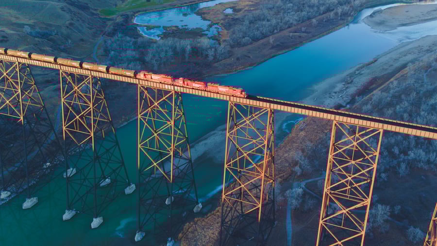 Image of Lethbridge Train Bridge