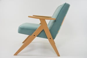 Image of Fauteuil CARPES vert mint