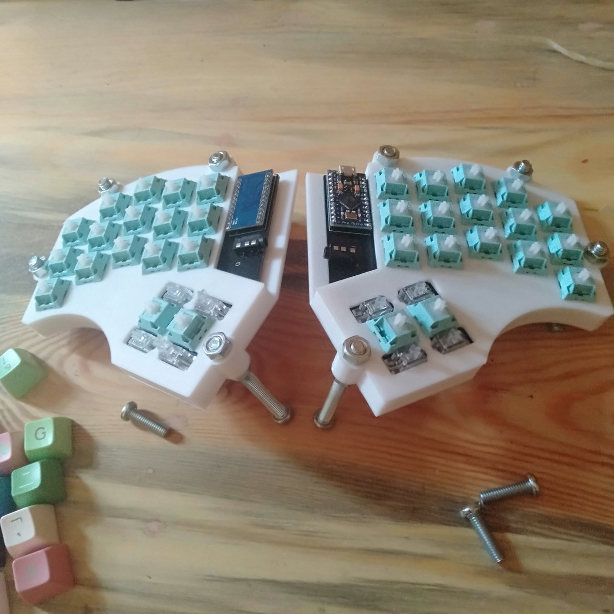 Squiggle Keyboard Kit Cheap Dactyl