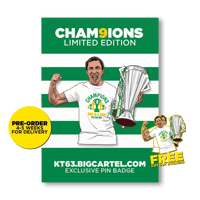 Broony Champions Badge PRE ORDER READ DESCRIPTION