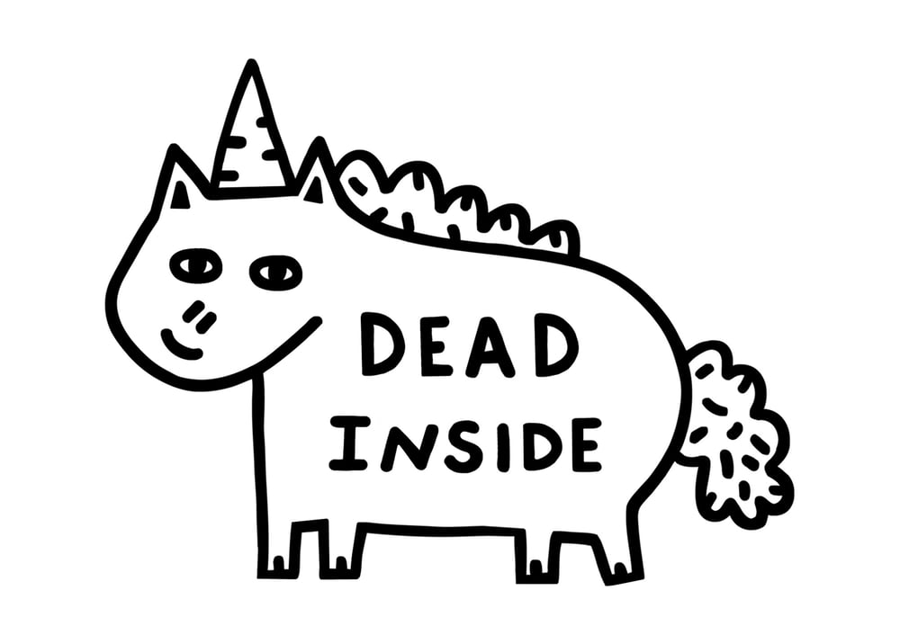 Image of Dead Inside Print