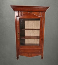 Image 1 of 19th C French Fruitwood Table or Wall Cabinet