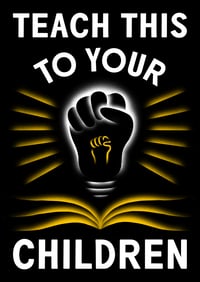 Image 2 of Teach This Limited Edition Screenprint