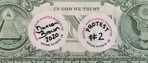 'Lockdown Counter Protest in Denver, Colorado' (on $1 Bill)
