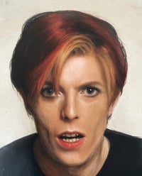 Image 2 of David Bowie Coloured Pencil Portrait (Gloss Print)