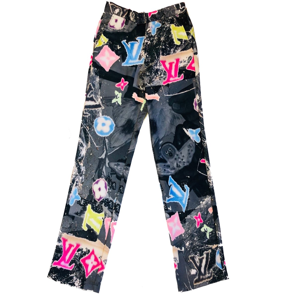 Image of Black Angel Hands Pants
