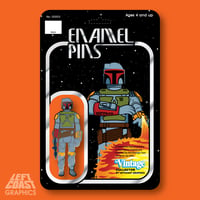 Image 1 of Vintage Collector - Original Bounty Hunter Enamel Pin