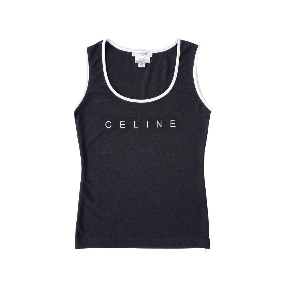 Celine Logo Tank Top † Ruder Than The Rest