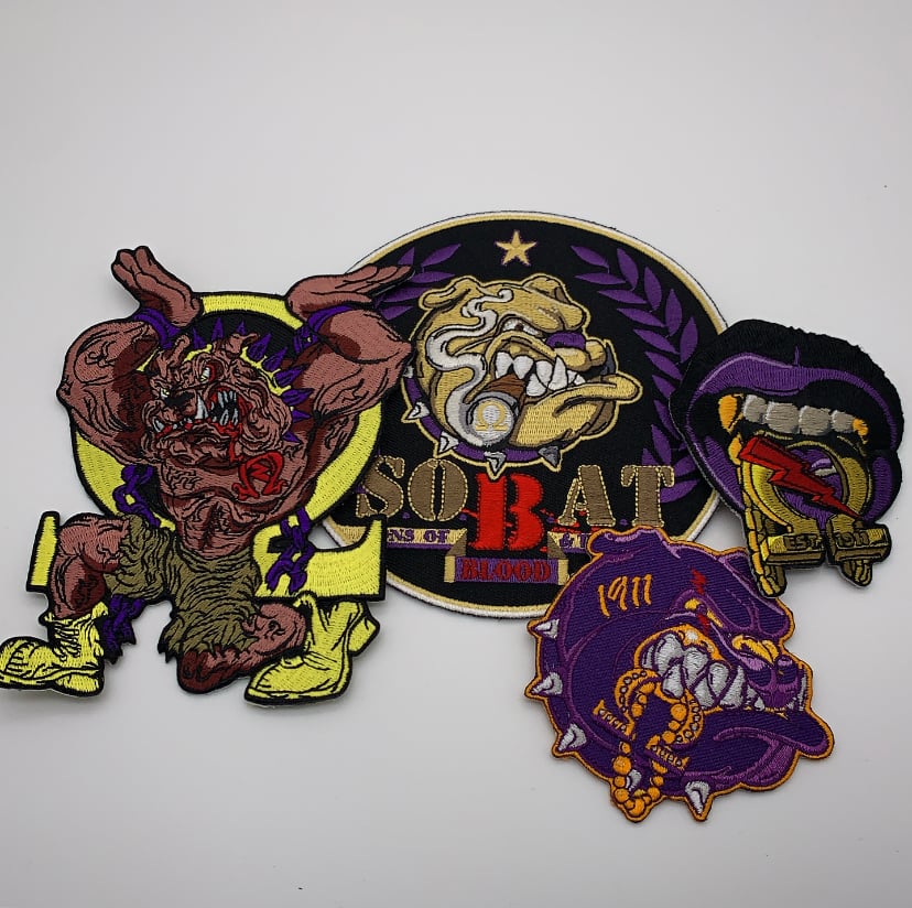 Image of Purple & Gold Patch Kit