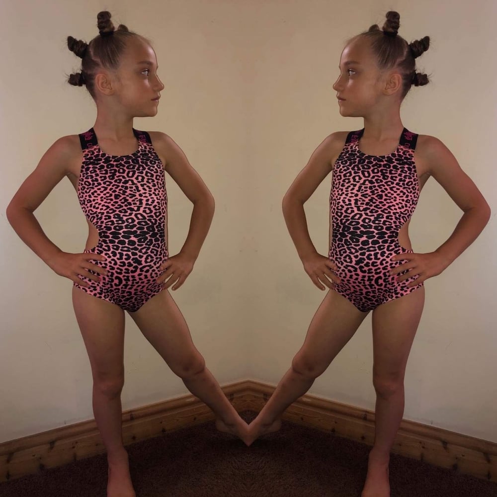 Image of Snow leopard leotard