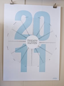 Image of twenty eleven calendar