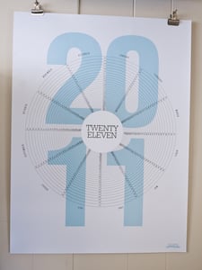 Image of twenty eleven calendar