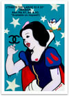 Original "CHANEL SNOW WHITE" Limited Run Print signed and numbered by Artist!