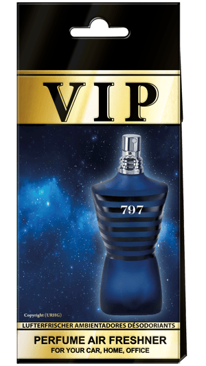 3 X VIP Perfume Car Air Fresheners