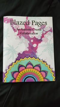 Image 1 of Blazed Pages Coloring Book