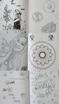 Image 2 of Blazed Pages Coloring Book