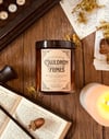 Cauldron Fumes - Crackling Log Fire Scented Soy Wax Candle 