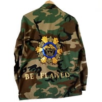 Image 1 of Sequin medusa camo jacket