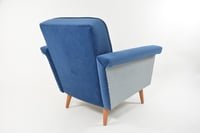 Image 2 of Fauteuil Carré Bleu