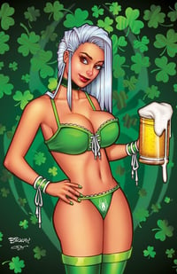 Image of White Widow 4 St. Patrick’s Day Exclusive Virgin Foil