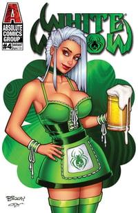 Image of White Widow 4 St. Patrick’s Day Exclusive Foil. 